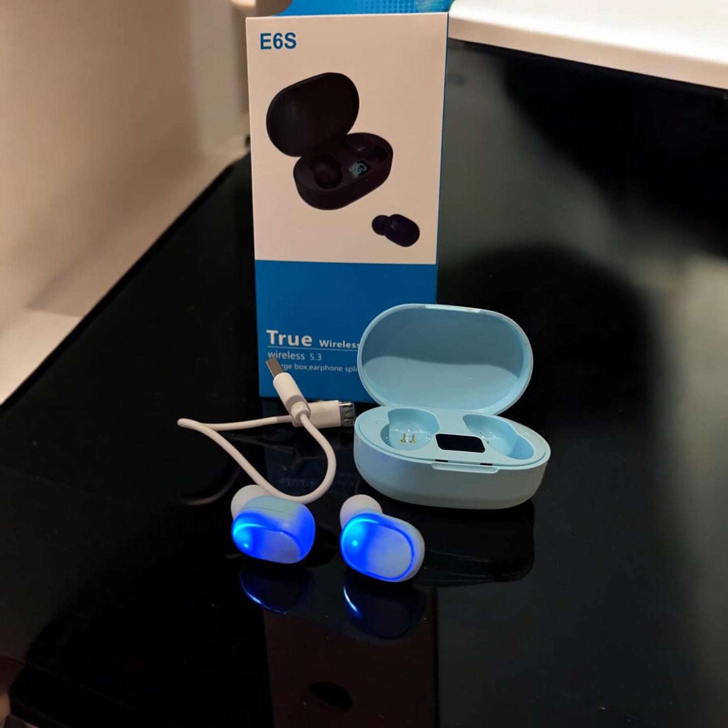 Bluetooth 5.0 Wireless E6S TWS Sport Ear buds