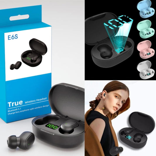 Bluetooth 5.0 Wireless E6S TWS Sport Ear buds