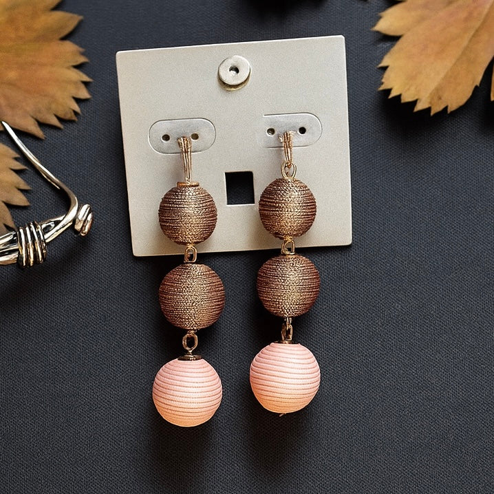 Autumn Glow Drop Earrings